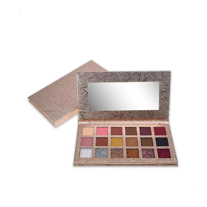 18-Color Multi-Shimmer Metallic Eyeshadow Palette Pressed Powder Eyeshadow Palette