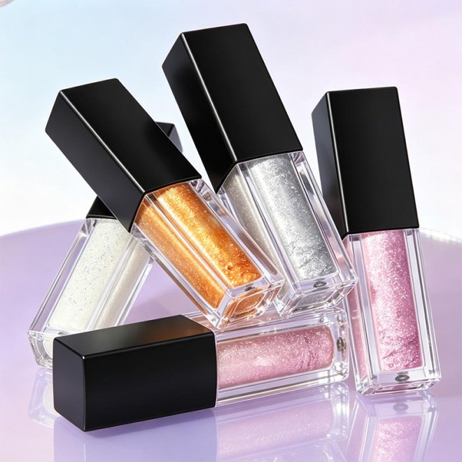 Waterproof Long-lasting Metallic Flash Liquid Eyeshadow