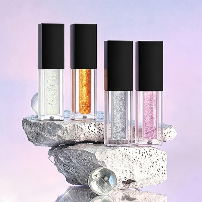 Waterproof Long-lasting Metallic Flash Liquid Eyeshadow