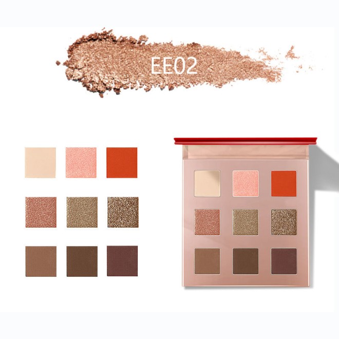 9 Color Eyeshadow Palette High Pigment Matte Shimmer Eyeshadow Palette