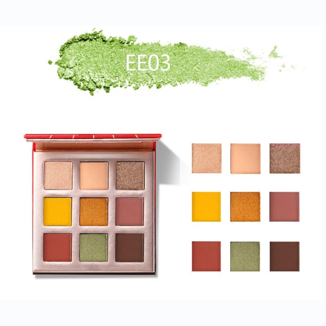 9 Color Eyeshadow Palette High Pigment Matte Shimmer Eyeshadow Palette