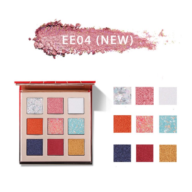 9 Color Eyeshadow Palette High Pigment Matte Shimmer Eyeshadow Palette