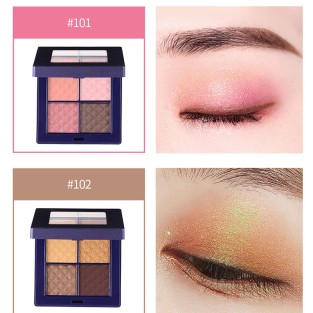 Mini 4-Color Shimmer Eyeshadow Palette