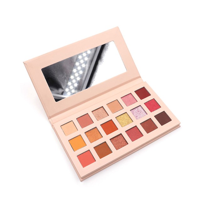 18 Color Diamond Eyeshadow Palette Shimmer Glitter Matte Eyeshadow