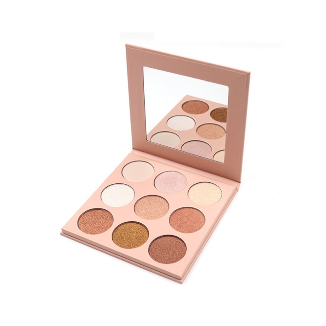 6-Color Highlighter Palette Multicolor Shimmer Eyeshadow