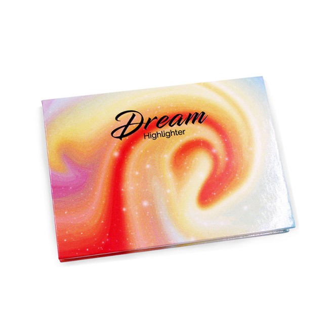 6-Color Highlighter Palette Multicolor Shimmer Eyeshadow