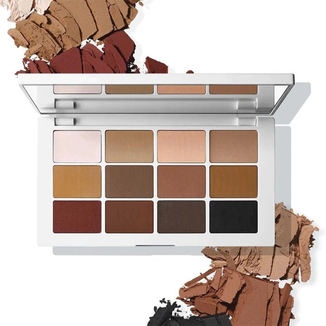 12 Colors High Pigment Shimmer Eyeshadow Palette Daily Makeup Multicolor Eyeshadow