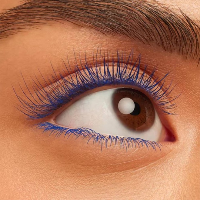 Natural Silk Blue 24H Long-Lasting Non-Fading Mascara High-Pigment Washable