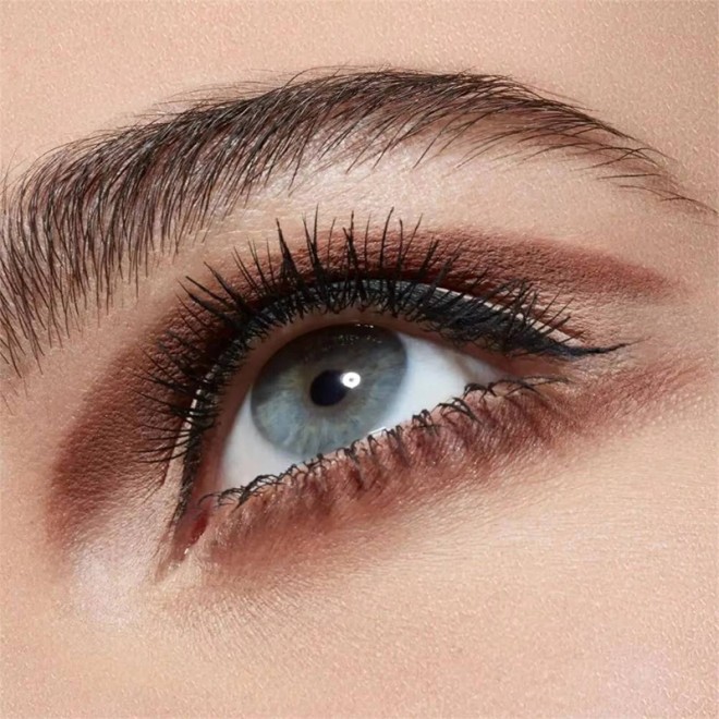 Natural Mega Plush Washable Lengthening Mascara Long-lasting Lengthening Vegan Voluminous Thick Deep Black Mascara
