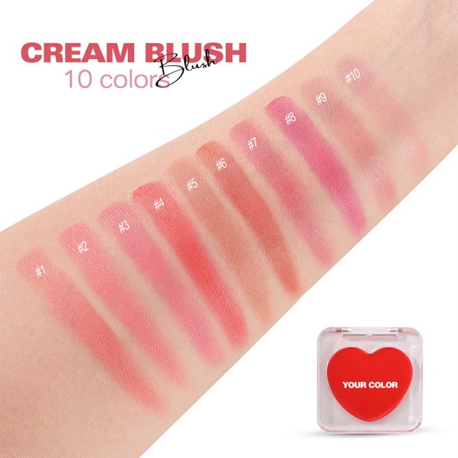 High Pigment Smooth Blusher Buildable Natural Cheek Color