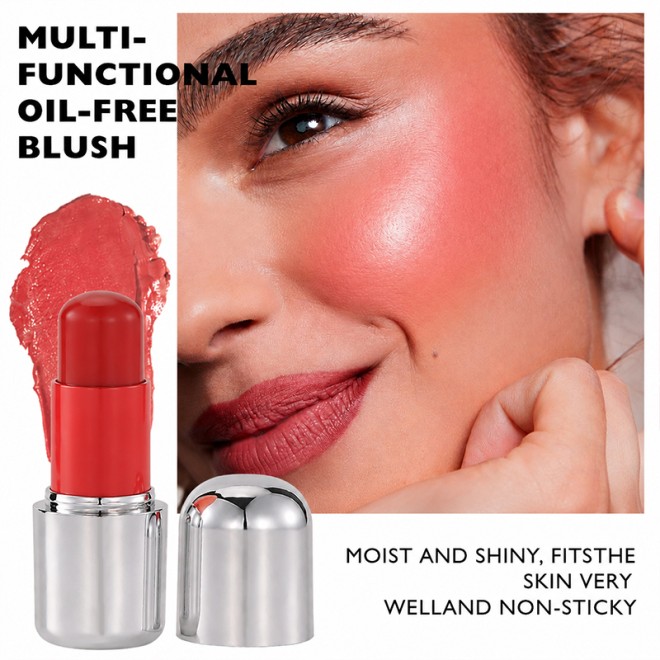 Matte Cream Blush Stick High Pigment Face Cheek Blush Stick