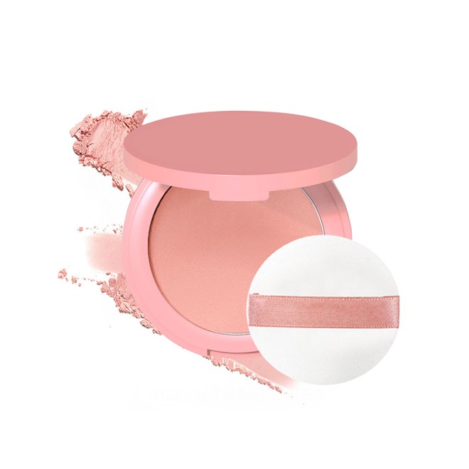 4-Color Mineral Pressed Blush Natural Brightening