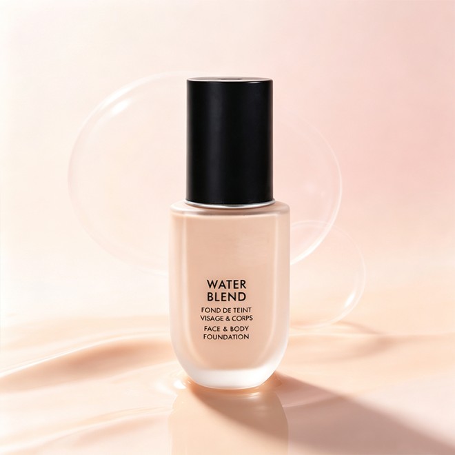 Brightening liquid foundation