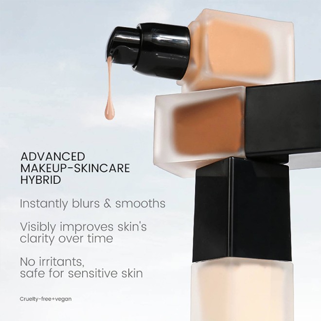 24h Long-lasting Waterproof Matte Full Coverage Concealer Foundation