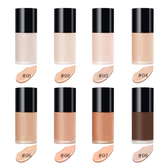 Soft Matte Liquid Foundation Waterproof Full Coverage
