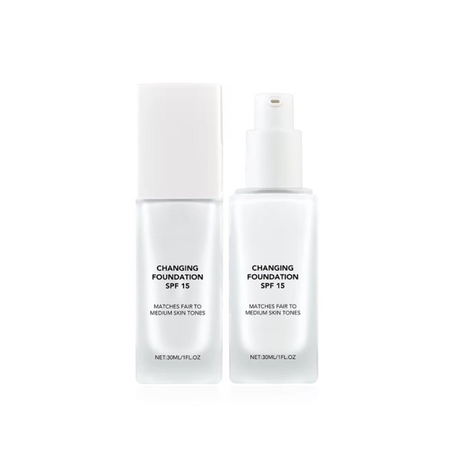 Color Changing Full Coverage Long-Lasting 4-in-1 Foundation