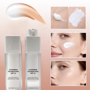 Color Changing Full Coverage Long-Lasting 4-in-1 Foundation