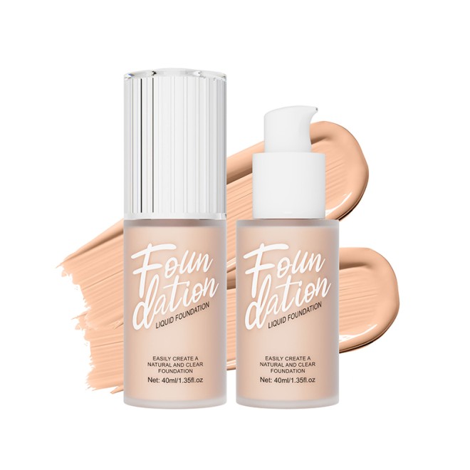 Lightweight Matte Liquid Foundation Waterproof Full Coverage