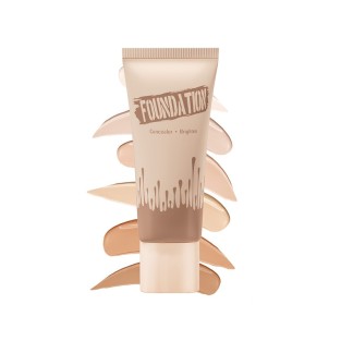 6 Colors Long-Lasting Full Coverage Waterproof Concealer Matte Foundation for Dark Skin