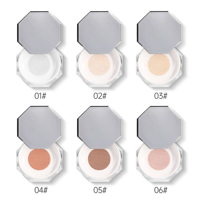 6 Colors Waterproof Matte Setting Powder