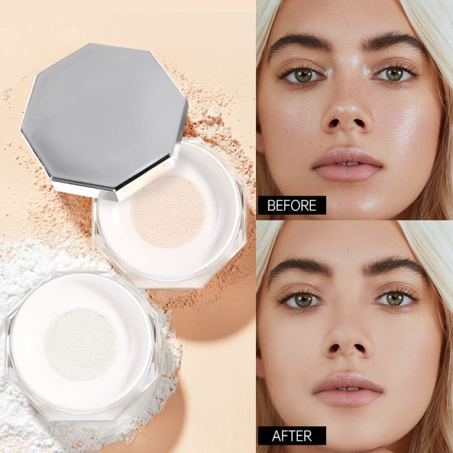 6 Colors Waterproof Matte Setting Powder