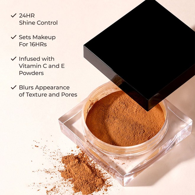 Oil Control Setting Loose Powder Lightweight Translucent
