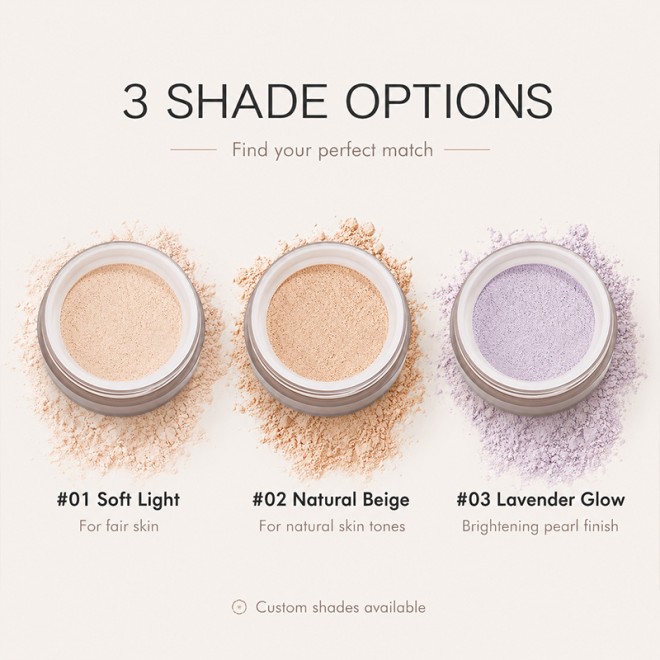 Soft Mist Loose Powder Long-Lasting Setting Powder Smooth Non-Caking