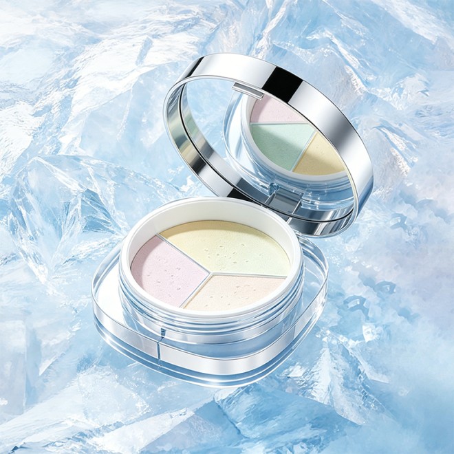 Multicolor Watery Loose Powder Oil Control Pore Refining Clear Long-Lasting