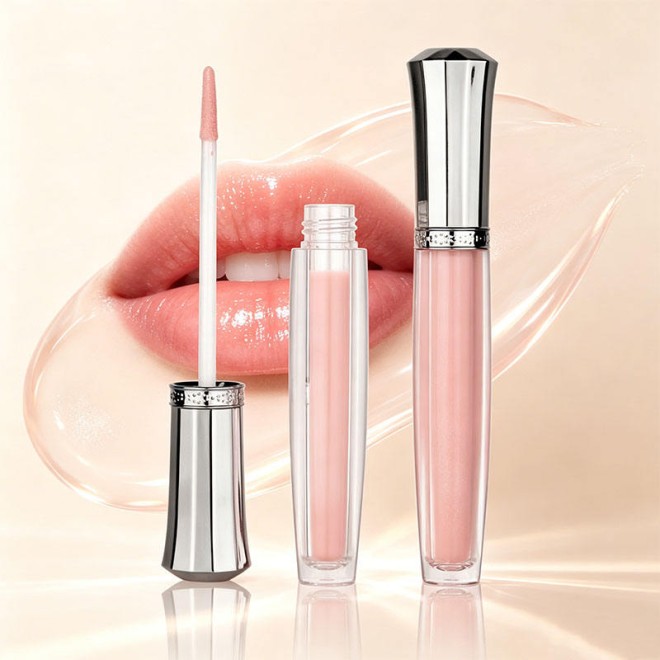 Private Label Waterproof Lip Glaze Vegan Herbal Formula Long-Lasting Moisture