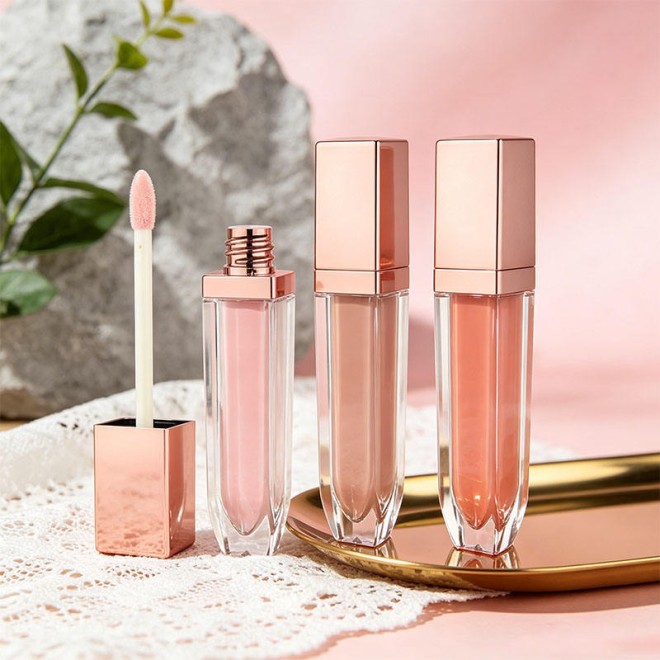 Long-lasting Waterproof Lip Gloss Vegan Herbal Formula