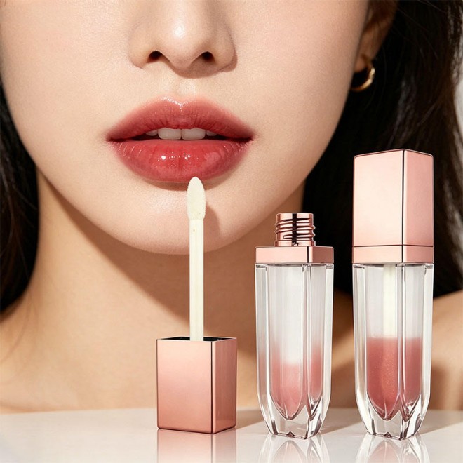 Long-lasting Waterproof Lip Gloss Vegan Herbal Formula