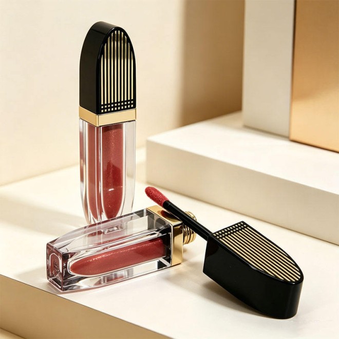 Waterproof Non-Stick Cup Lip Glaze Customizable Color Long-Lasting Moisturizing
