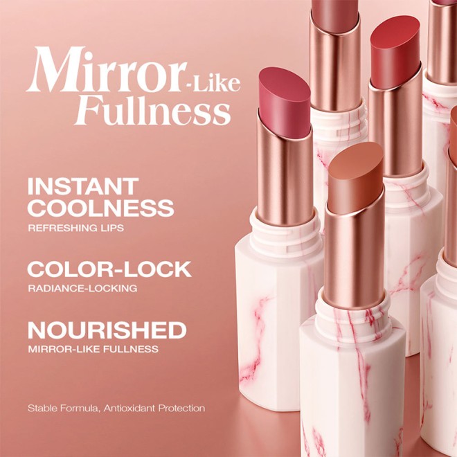 Ice Film Mirror Lipstick Long-Lasting Wear Non-Staining Radiance-Locking