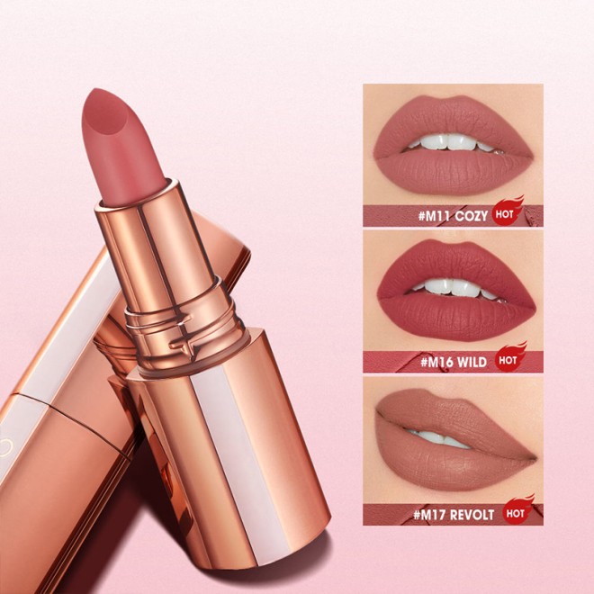 Waterproof Matte Velvet Lipstick Long-lasting Non-stick Cup