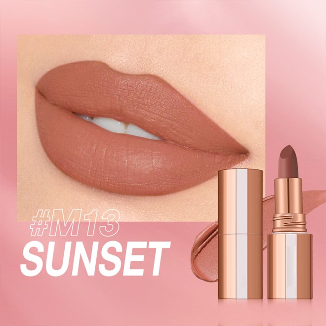 Waterproof Matte Velvet Lipstick Long-lasting Non-stick Cup