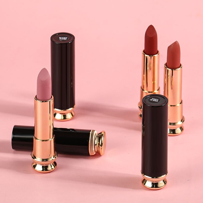 Smooth Creamy Waterproof Matte Long-Lasting Lipstick Lip Gloss Pen