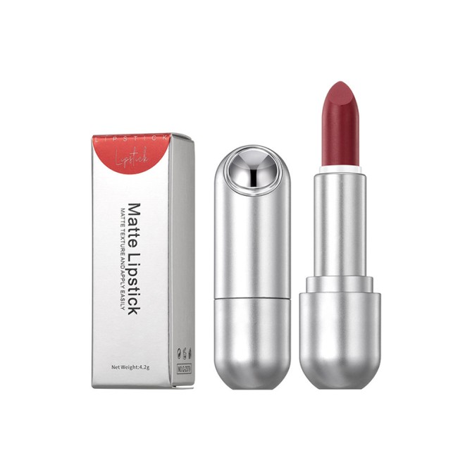 Non-Sticky Vegan Matte Lipstick Long-Lasting Waterproof