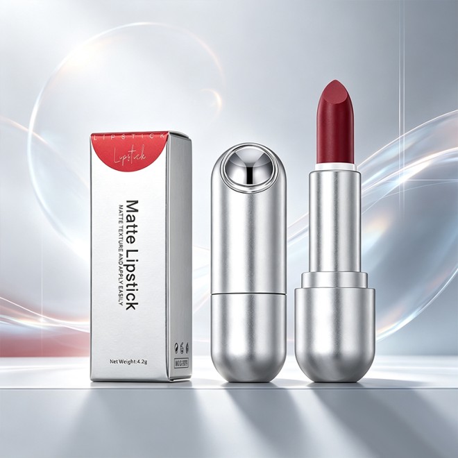 Non-Sticky Vegan Matte Lipstick Long-Lasting Waterproof