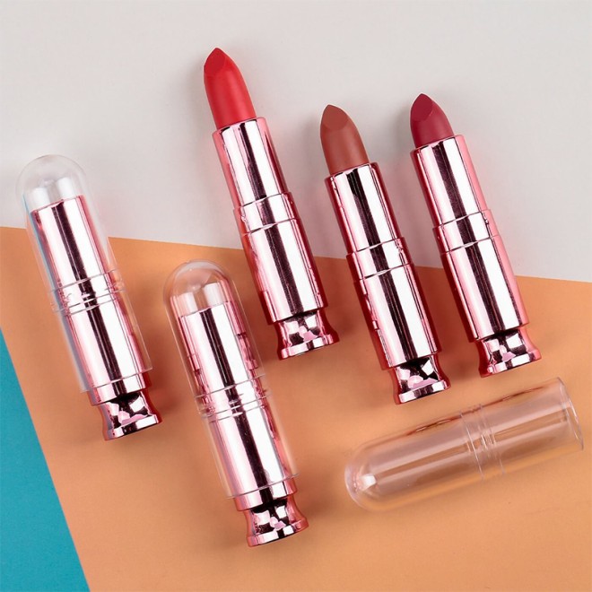 Red Matte Velvet Waterproof Lipstick