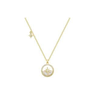 Eight-Pointed Star French Retro Collarbone Necklace
