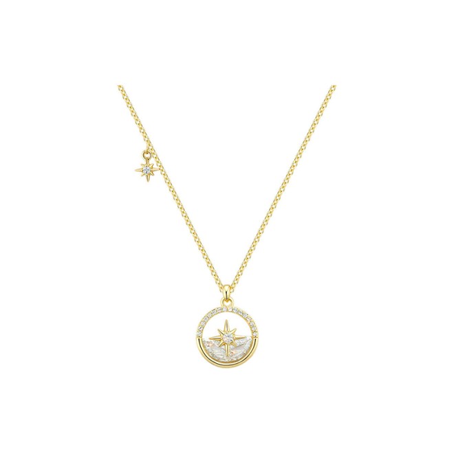 Eight-Pointed Star French Retro Collarbone Necklace