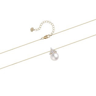 Ice Snow Pearl Collarbone Chain