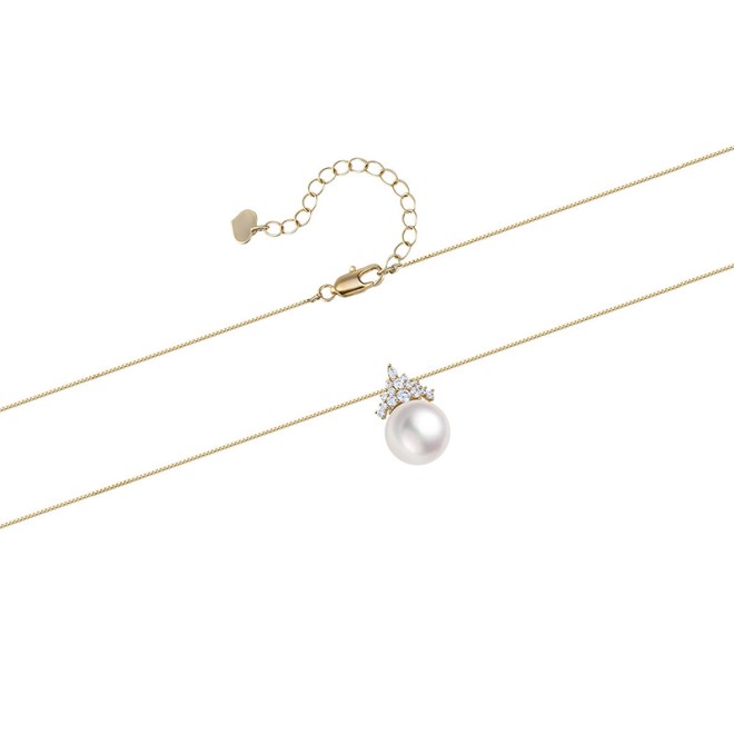 Ice Snow Pearl Collarbone Chain