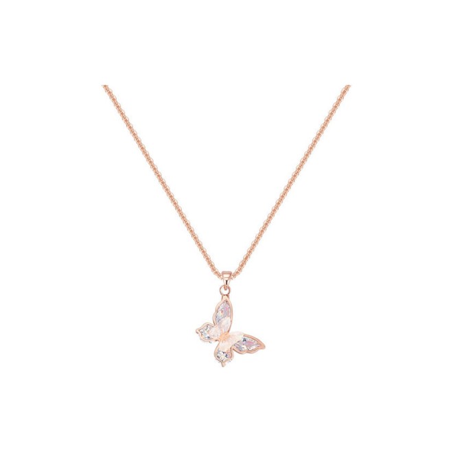 Butterfly Pendant Collarbone Necklace
