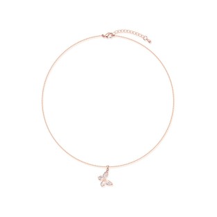 Butterfly Pendant Collarbone Necklace