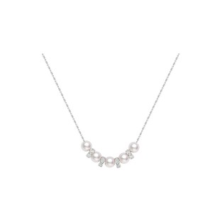 Pearl Collarbone Chain Stackable French Pendant